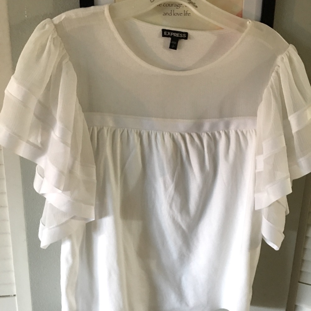 Express white shirt